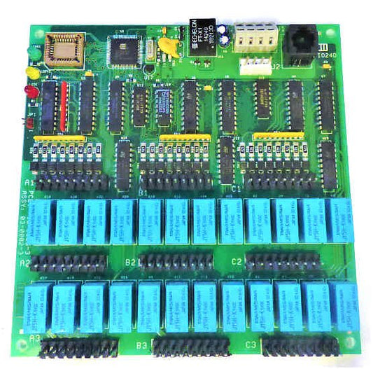 BOARD, CIRCUIT, RELAY I/O BOARD O.THOMPSON # 03-0002-3