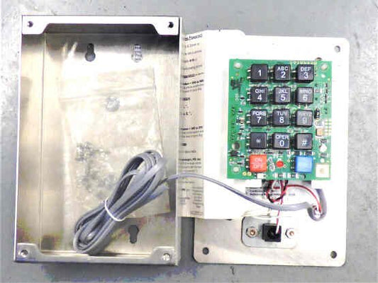 ASSEMBLY, PHONE, RATH S.S. SURFACE MOUNT, COMPLETE AS SHOWN # 2400-805SS