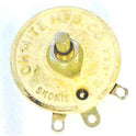 POTENTIOMETER, RHEOSTAT, 800 OHM, 50 WATT, .25 AMP OHMITE # 0325