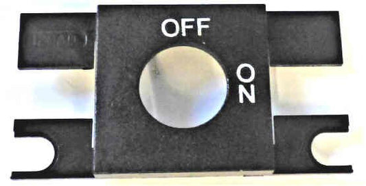 BEZEL, KEYED SWITCH, SQUARE, HORIZONTAL, BLACK, MARKED ON/OFF DOVER # 9822630