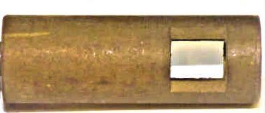 HOLDER, CARBON, BRASS, USED WITH  5/8 CUP CARBON (PA-C05), PAYNE # M-14