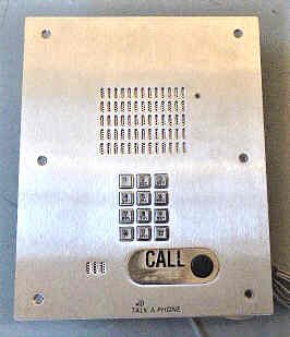 PHONE, ASSEMBLY, TALKAPHONE S.S. SURFACE MOUNT, COMPLETE AS SHOWN # ETP-500NCK