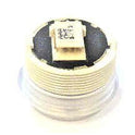 BUTTON, SS, FLAT, RED PROJECTING LED 24VDC, MICRO MOTION III OTIS #AAA23500CH5