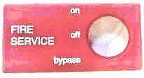 BEZEL, CHICKLET, RED, FIRE SERVICE, PHASE 2, UTA KEY OTIS # 396LB96