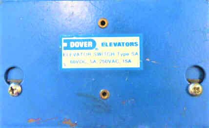 SWITCH, ASSEMBLY, TOP OF CAR S.O.S  DOVER # 9867559