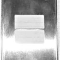 PLATE, COVER, HALL, DOUBLE, STAINLESS STEEL, WITH INSERT OTIS # AAA147NX3-SS4
