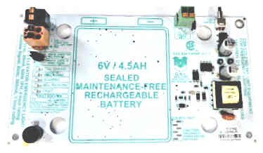 BOARD, LIGHT, EMERGENCY, LED ASSEMBLY, 6V 4.5A GAL # EMER-0068AN (1)