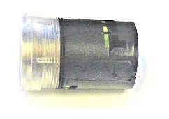 PUSHBUTTON, STAINLESS, FLAT, AMBER LED SCREW CONNECTED  OTIS AAA23500BY41