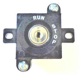SWITCH, STOP, SS, KIEYED, ROUND HALO WITH AUXILLARY CONTACT ARMOR # 10411-01