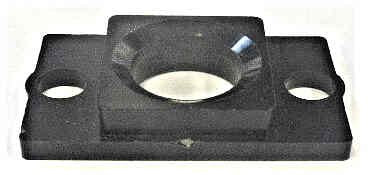 HALO, BLACK, SQUARE SURROUND, MODEL SRB, MOLDED PLASTIC GAL # PMDG-0072N