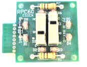 BOARD, CIRCUIT, BUTTON, 2 MICRO SWITCHES,125 VDC EPCO #RPC60