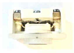 BUTTON, MODULE, BLACK BUTTON , BLANK, WHITE BEZEL, TYPE SRW