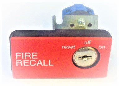 SWITCH, KEYED, FIRE SERVICE, EARLY VINTAGE OTIS # 7069AH SERIES
