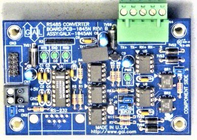 BOARD, CIRCUIT, GALAXY.,	RS232 TO RS485 CONVERTER GAL # GALX-1045N