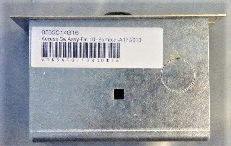 FIXTURE, SS, 5 1/2 X 3, ACCESS, WITH KEYS # 501CH SCHINDLER # 8535C14G16