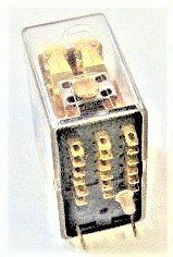 RELAY, 6PDT, 24 VDC, 430 OHM COIL, ALLIED # T163X-21