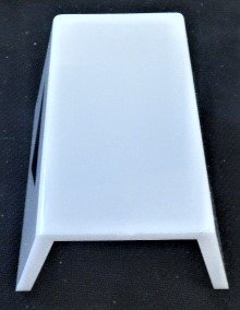 INSERT, TRAVELING LANTERN, WHITE WITH DOWN ARROW, OTIS # 449BB3
