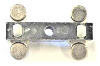 BASE, INSULATOR, 2 HEAVY DUTY CONTACTS COMPLETE AS SHOWN HAUGHTON #3-10062-08