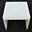 INSERT, TRAVELING LANTERN, WHITE WITH UP ARROW HAUGHTON