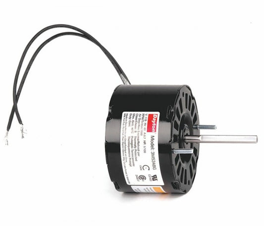 MOTOR, FAN, 1550 RPM, 115 VAC, 1/100 HP DAYTON # 3M534D