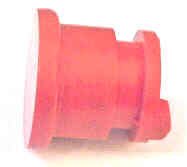BUTTON, RED, TYPE 'H',  EMERGENCY BELL IN WHITE HAUGHTON # 3-40080-EBR