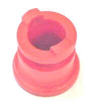 BUTTON, RED, TYPE 'H',  EMERGENCY BELL IN WHITE HAUGHTON # 3-40080-EBR