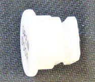 BUTTON, WHITE, MARKED DOOR OPEN TYPE 'F' HAUGHTON # 3-19512-DO
