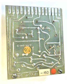 BOARD, CIRCUIT, TIMER, 15 SECOND, PLUG-IN MOUNT ARMOR #ML42361-15D