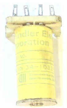 COIL, RELAY, EQA TELEPHONE, 120 VDC, 8000 OHMS HAUGHTON # 44-1032-012