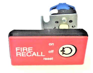 SWITCH, KEYED, FIRE SERVICE, FEO KEY ANSI PHASE 1,  OTIS # AAA7069AAK197