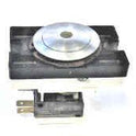 BUTTON, IMPULSE, VANDAL RESIST, DOT CENTER, DPDT WITH # 85 BULB DOVER #9817669