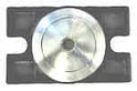 BUTTON, IMPULSE, VANDAL RESIST, DOT CENTER, DPDT WITH # 85 BULB DOVER #9817669