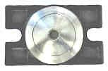 BUTTON, IMPULSE, VANDAL RESIST, DOT CENTER, DPDT WITH # 85 BULB DOVER #9817669