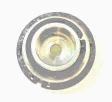 BUTTON, IMPULSE, VANDAL RESIST, DOT CENTER, USED WITH DOVER #9817669