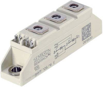 MODULE, THYRISTOR , 1200V, 50A SEMIKRON SKKT 57/12E