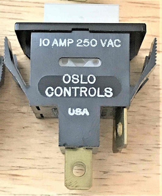 BUTTON, ILLUMINATED, LATCHING, PUSH IN, 10A, 250 VAC OSLO # DLA1A