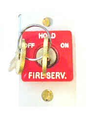 SWITCH, KEYED, FIRE SERVICE, 3502 KEY, OFF-HOLD-ON-FIRE SERVICE