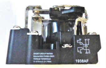 RELAY, POWER, DPDT, 120 VAC SIEMENS # 3TX7130-ORF13
