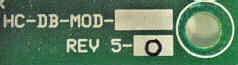 BOARD, CIRCUIT, ASSEMBLY, FOR GAL MOD OPERATOR  MCE # HC-DB-MOD REV 5