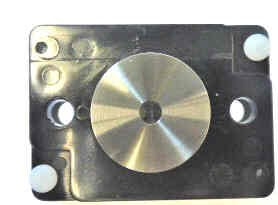 BUTTON, BLANK, ILLUMINATED, SS, DOT, RED LED MONITOR # BRAAAVLZZ