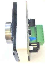 BUTTON, BLANK, ILLUMINATED, SS, DOT, AMBER LED MONITOR # 8N-537-3