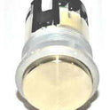 PUSHBUTTON, BRASS FINISH, FLAT, AMBER LED SCREW CONNECTED  OTIS AAA23500BY91