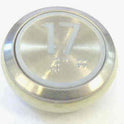 PUSHBUTTON, MARKED 17, ROUND, FLUSH, WITH BRAILLE KONE 51071091H03