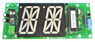 BOARD, CIRCUIT, DIGITAL P.I. MONITOR #QS155G E-MOTIVE Q-A-010B