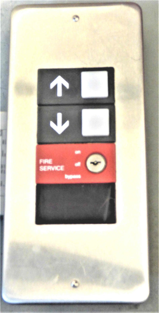 STATION, HALL, SS, DOUBLE BUTTONS, FIRE SERVICE & JEWEL OTIS # 32 R-AAA7069BN
