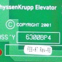 BOARD, CIRCUIT, WITH CHIPS, SMT DMC CLC MICROPROCESSOR DOVER # 9753000 6300BP4