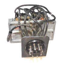 RELAY, DOVER, 6PDT, LATCHING, 115 VAC PRE-WIRED RELAY IS LIKE DOVER # 9753047