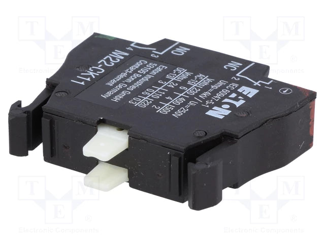 CONTACT, BLOCK, SPST, FRONT MOUNT,   EATON # M22-CK11