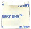 PLATE, BRAILLE, STAINLESS FINISH SELF ADHESIVE, 1 1/4 SQUARE MARKED B