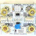 BUTTON, COMPLETE AS SHOWN, LED DOT 120 VAC EPCO SSL-PC